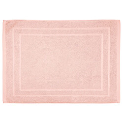 Atmosphera Tapis de bain en coton PRAIA - Rose