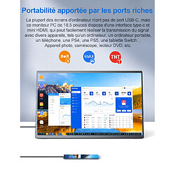 Uperfect Moniteur portable gaming - 18,5" pas cher