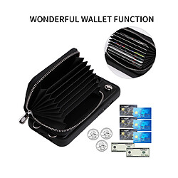 Coque IPhone 16e SDTEK - Gel Absorbant Les Chocs + Porte-cartes Transparent