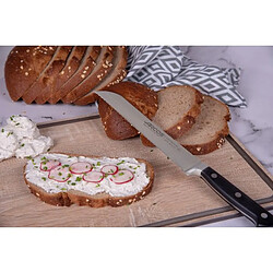 Couteau à pain 20cm inox - 226400 - Ópera - ARCOS pas cher