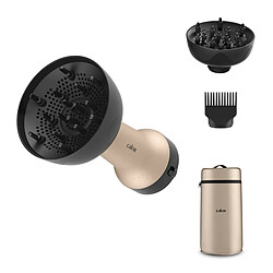 Sèche-cheveux diffuseur 700w doré/noir - CV7D30C0 - Curl Harmony, - CALOR