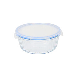 Boîte à lunch Quttin Textury Transparent Verre Borosilicaté 1,3 L (6 Unités)