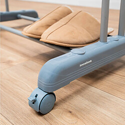 Étendoir pliant vertical extensible avec roues Dolver XL InnovaGoods 30 Barres pas cher