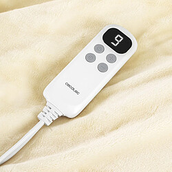 Acheter Cecotec Couverture Chauffante HeatConfort Calma 160x130 cm 115W Beige 10 Temp Auto-Off