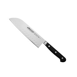 Couteau santoku alvéolé 18cm acier - 226600 - Ópera - ARCOS