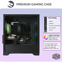 Avis Sedatech PC Gamer Tower ATX • AMD Ryzen 5 5500 • RTX5070 • 16Go RAM • 1To SSD M.2 • Windows 11