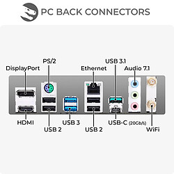 Acheter Sedatech Workstation • Intel i9-14900K • 32Go DDR5 • 2To SSD M.2 • Windows 11