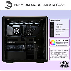 Avis Sedatech PC Gamer, AMD Ryzen 7 7800X3D, RTX5090, 64Go DDR5, 2To SSD, Win 11
