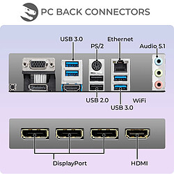 Acheter Sedatech PC Gamer Extreme • AMD Ryzen 9 5950X • RTX5060 • 32Go RAM • 1To SSD M.2 • Windows 11