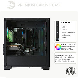 Avis Sedatech PC Gamer Tower ATX • Intel i5-14400F • RTX5060 • 32Go DDR5 • 2To SSD M.2 • Windows 11