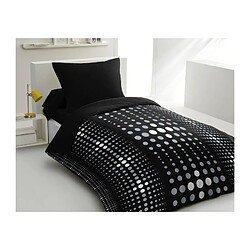 Home Linge Passion Home_linge_passion parure de lit microfibre Steevy - Noir