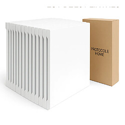 PROTOCOLE HOME Plinthe polymère peignable 2400 x 70 x 14 mm