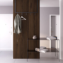 Avis PROTOCOLE HOME Panneaux muraux à tasseaux BELLA PRO, 278 x 60 cm, MDF premium avec support feutrine acoustique.