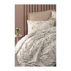 Avis Parure de lit coton ranforcé 3 pièces - Beige