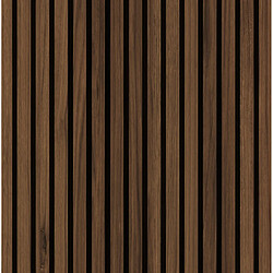 Protocole Home — Panneau mural à tasseaux acoustique en MDF et feutrine, Hauteur 278 cm x Largeur 60 cm.