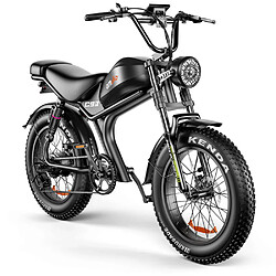 Vélo électrique EMOKO C93 20" 1000W Moteur 48V 20AH Motos électriques Noir