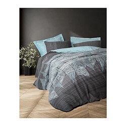 Ss_marque Parure de lit coton ranforcé - Anthracite