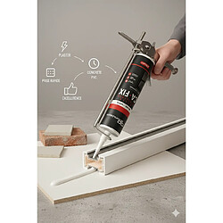 Protocole home colle acrylique - Blanc