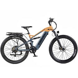 Vélo électrique Tout Terrain KIMDYMA 27.5" 1000W Moteur Jaune