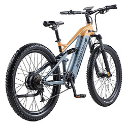 Vélo électrique Tout Terrain KIMDYMA 27.5" 1000W Moteur Jaune pas cher