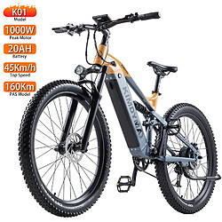 Vélo électrique Tout Terrain KIMDYMA 27.5" 1000W Moteur Jaune