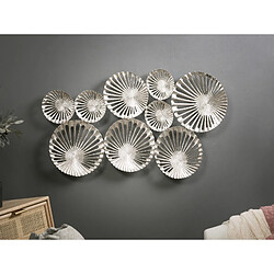 Alexandra House Living Disques en aluminium pour panneaux 109 x 64 cm et 109 x 5 x 62 cm