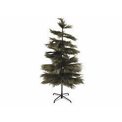 Alexandra House Living Sapin de Noël vert pampa 180 cm. 80 x 180 cm