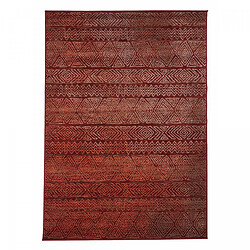 UnAmourDeTapis Tapis berbère 280x365 tissé motif ethnic LYN1 CHILA rouge