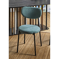 Alexandra House Living Chaise Maui Turquoise 45 x 45 x 85 cm