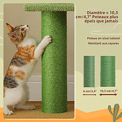 Acheter Pawz road Arbre à chat en sisal - Vert