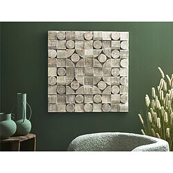 Alexandra House Living Panneau en bois multiforme 80 x 80 cm 80 x 5 x 80 cm