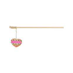 Jouet pour chats Trixie Rose Polyester Bois Coeur