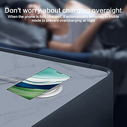 Chargeur Sans Fil 15W Design Élégant Pour Chargement Rapide iPhone Samsung Noir YONIS pas cher
