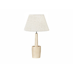 Alexandra House Living Lampe de table Apollo, bois naturel, 57 cm x 35 cm