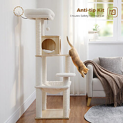Acheter PAWZ Road Arbre à Chat en Bois avec Hamac XXL 143 cm