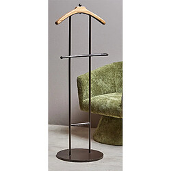 Alexandra House Living Galan Métal avec cintre en bois 130 cm. 48 x 40 x 130 cm