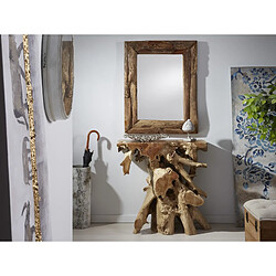 Avis Alexandra House Living Console Teka Root Solide 80 x 35 x 80 cm. 80 x 35 x 80 cm