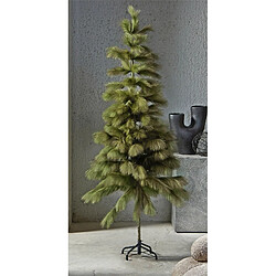 Alexandra House Living Sapin de Noël vert pampa 180 cm. 80 x 180 cm