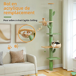 Avis Pawz road Arbre à chat cactus du sol au plafond - 205-255 cm - Vert