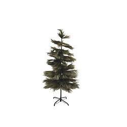 Alexandra House Living Sapin de Noël vert pampa 150 cm. 70 x 150 cm