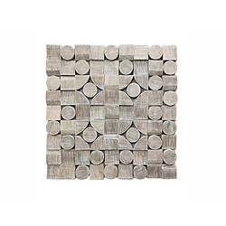 Alexandra House Living Panneau en bois multiforme 80 x 80 cm 80 x 5 x 80 cm