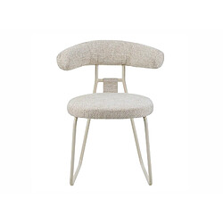 Alexandra House Living Chaise Kirk Natur 58 x 58 x 76 cm