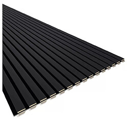 Protocole Home - Panneaux muraux acoustiques et décoratifs BELLA HAIR, MDF 278 x 60 cm.