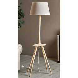 Alexandra House Living Lampadaire Zaid Pant. Beige 164 cm. 52 x 43 x 164 cm