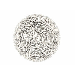 Alexandra House Living Panneau circulaire en branches de mûrier blanc 120D x 10 cm