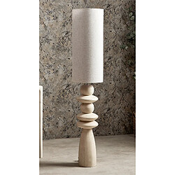 Alexandra House Living Lampadaire Gea en bois naturel 155 cm 30Dx155 cm