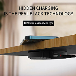 Chargeur Sans Fil Magnétique 10W Pour Bureaux Jusqu'à 30mm Anti-Poussière YONIS pas cher