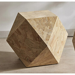 Alexandra House Living Table basse géométrique 43 cm. 54D x 43 cm