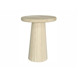 Alexandra House Living Table basse ronde, bois naturel, 40 cm de diamètre x 30 cm de hauteur