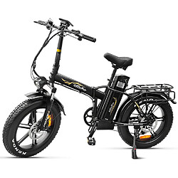Vélo électrique Pliable EMOKO C93 20" 48V 35AH Autonomie Maximale 200Km Noir